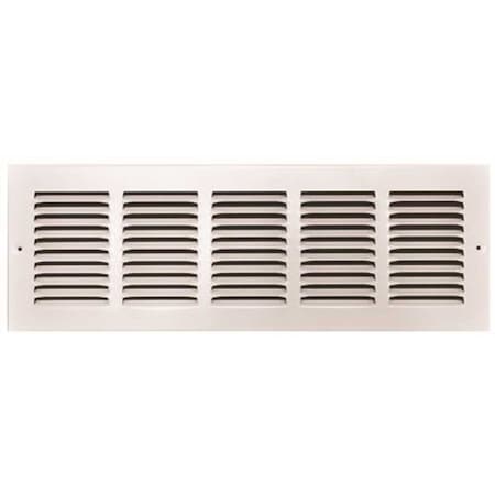Tru Aire 20 in. x 6 in. White Stamped Return Air Grille 170 20X06